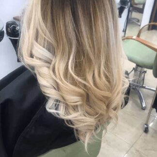 mechas balayage rubias en zaragoza