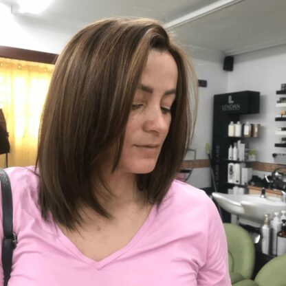 mechas rubias caramelo